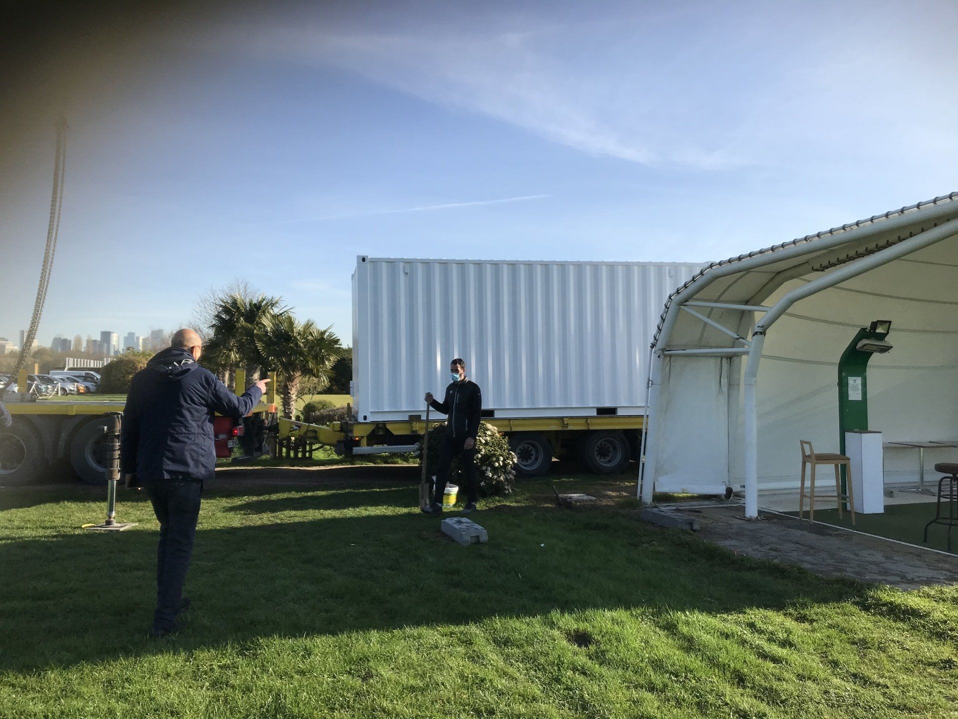 Travaux d'aménagement