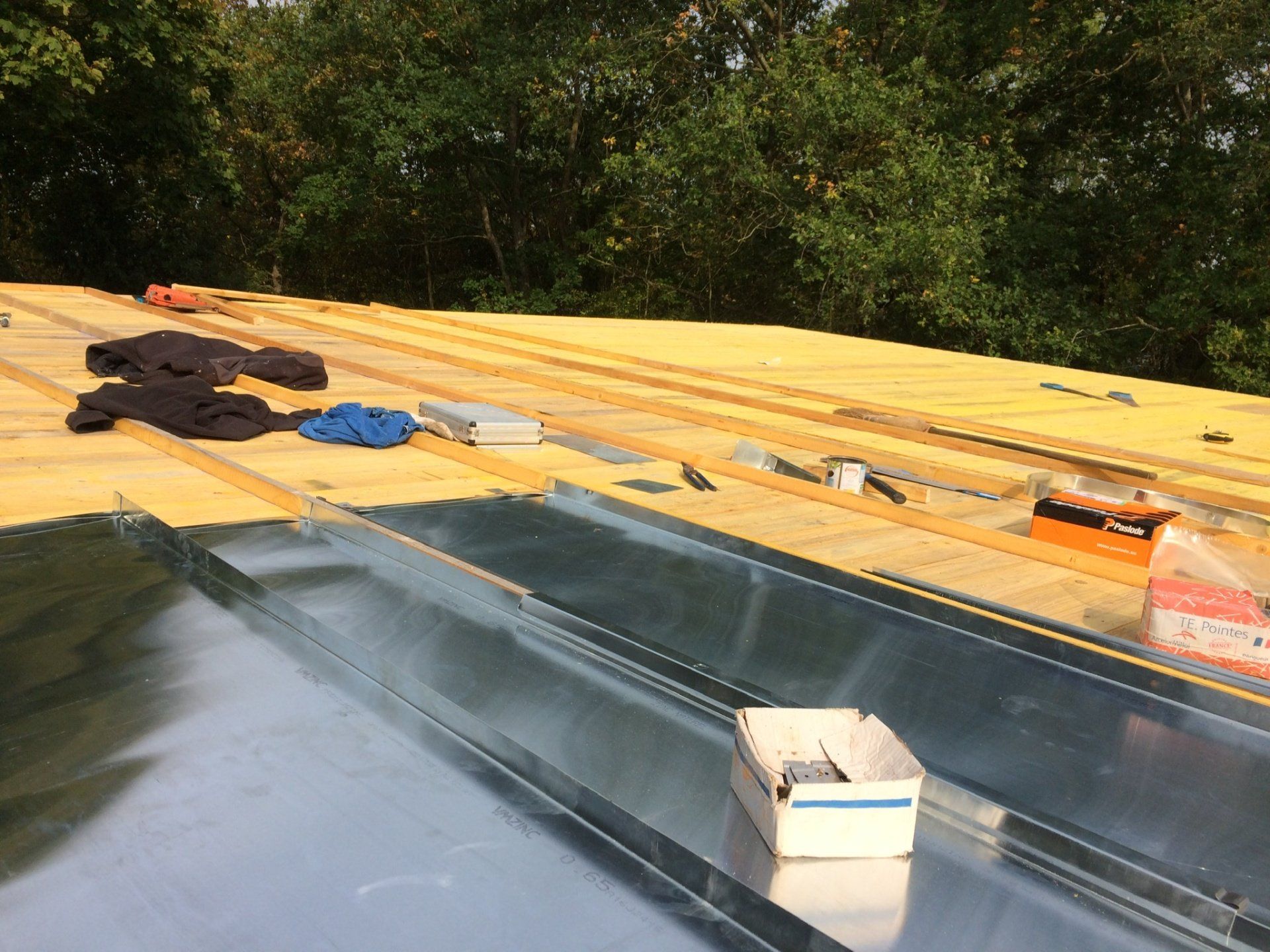 Travaux de zinguerie