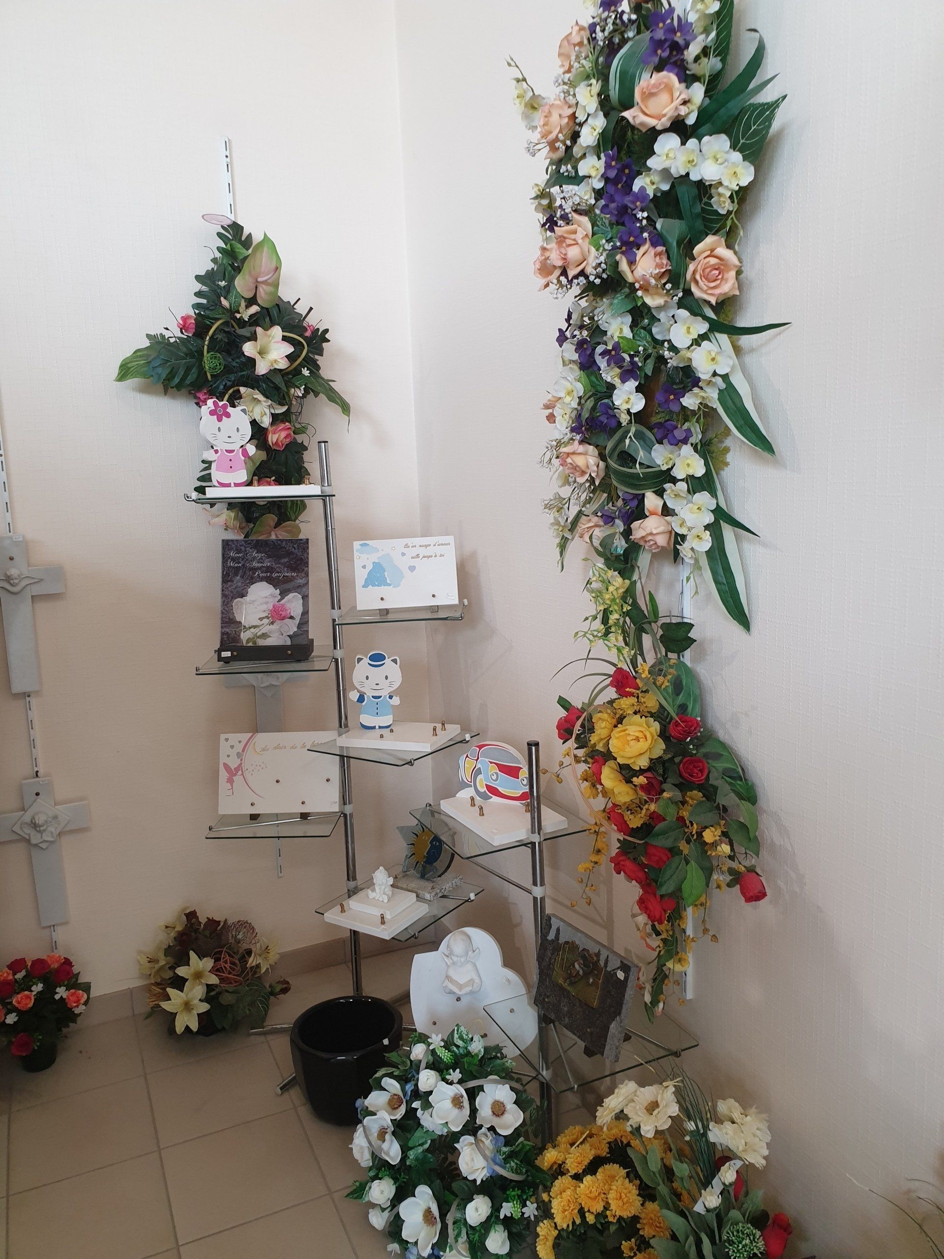 Décoration pour pierres tombales