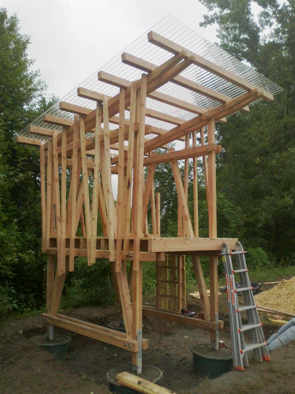 Holzkonstruktion von Thomas Bier Zimmergeschäft