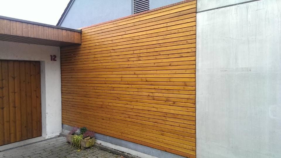 Holzfassade von Thomas Bier Zimmergeschäft