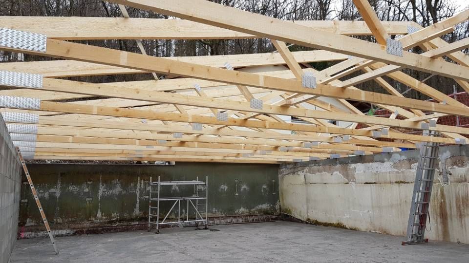 Holzkonstruktion von Thomas Bier Zimmergeschäft