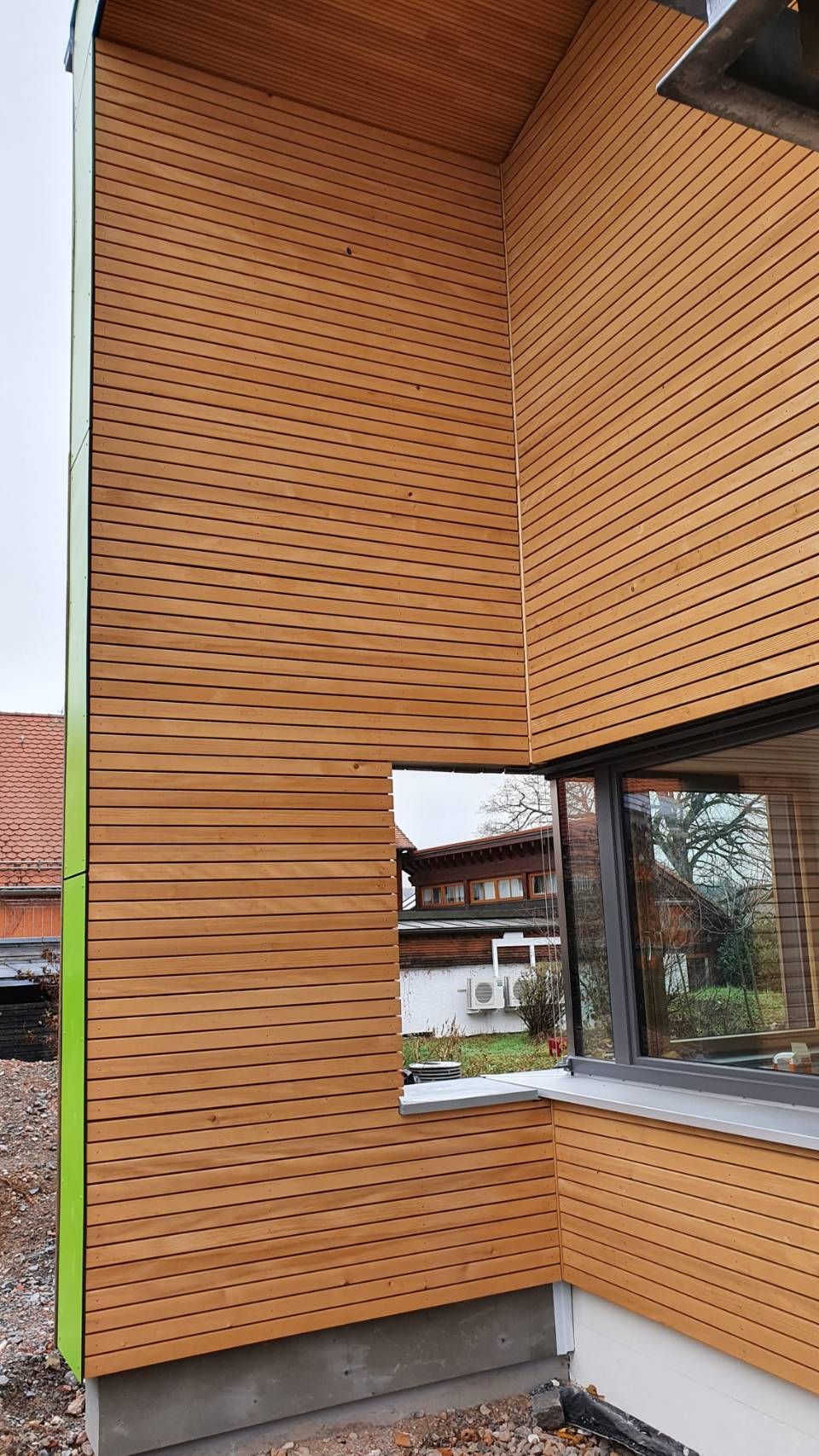 Holzfassade von Thomas Bier Zimmergeschäft