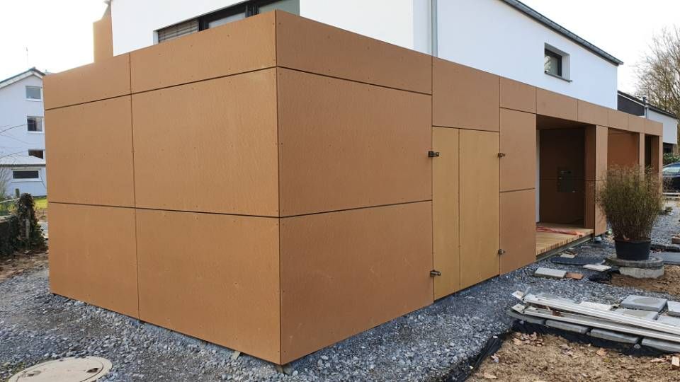 Holzfassade von Thomas Bier Zimmergeschäft