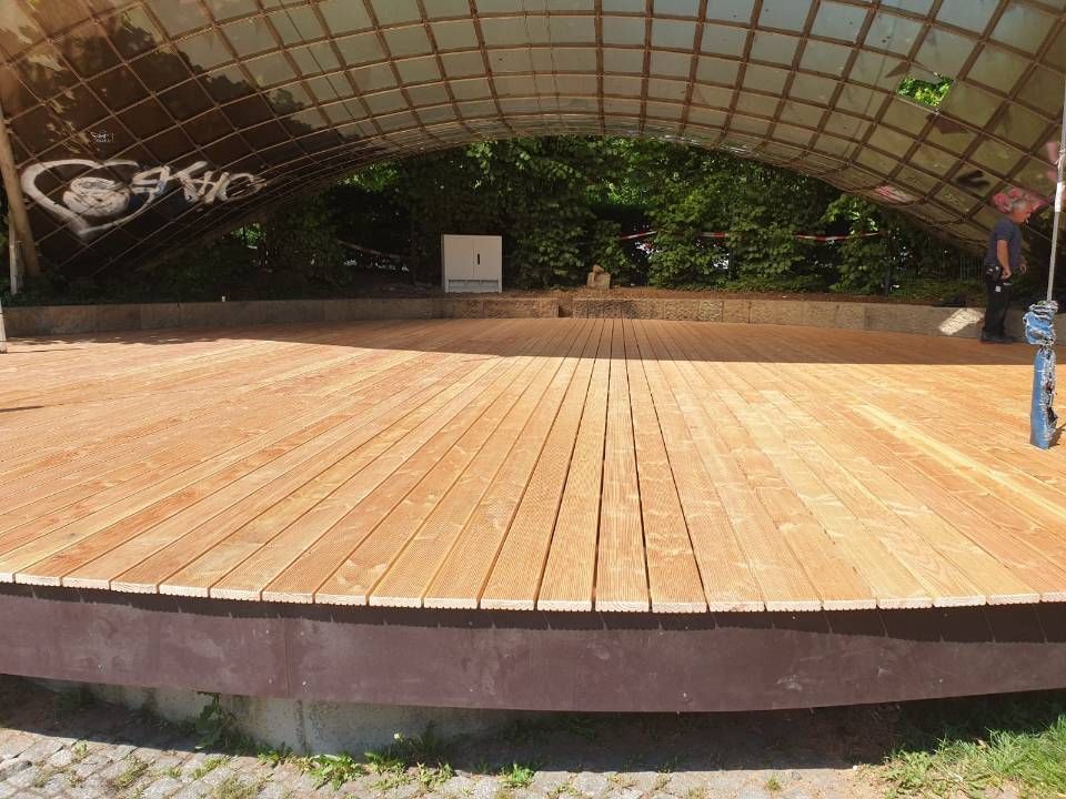 Terrasse von Thomas Bier Zimmergeschäft