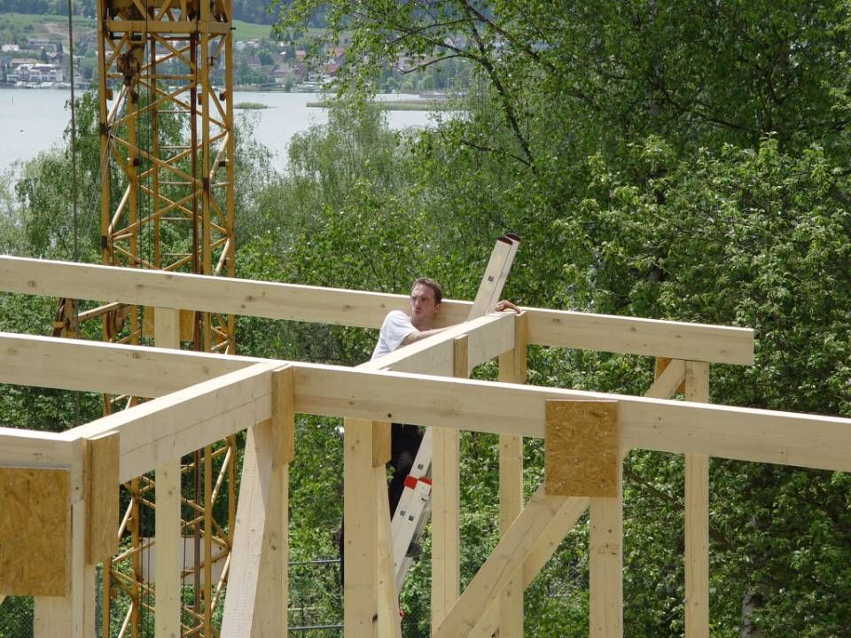 Holzkonstruktion von Thomas Bier Zimmergeschäft