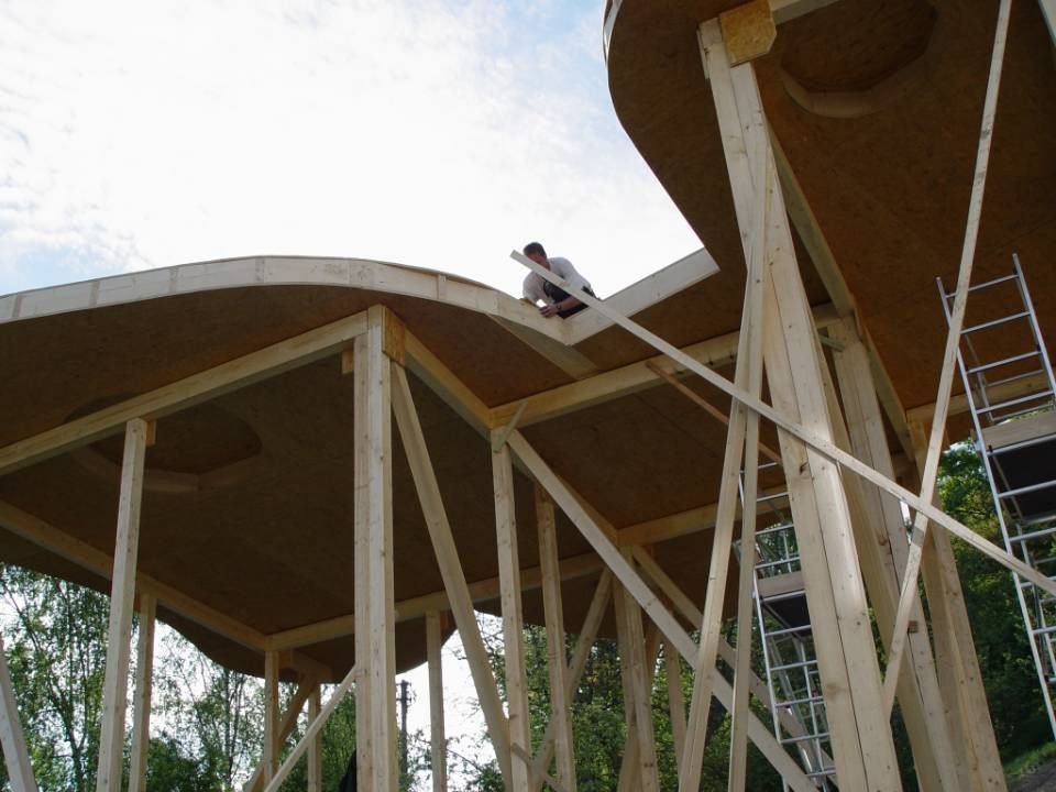 Holzkonstruktion von Thomas Bier Zimmergeschäft