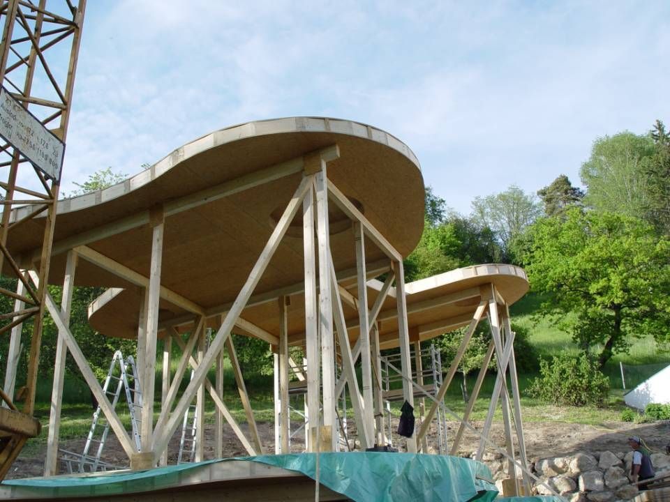 Holzkonstruktion von Thomas Bier Zimmergeschäft