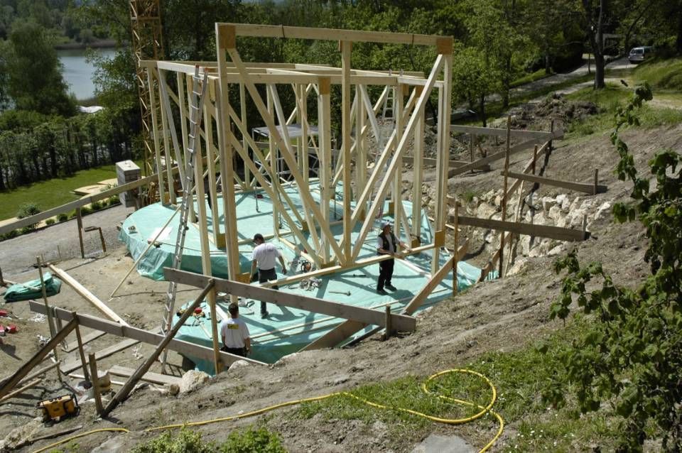 Holzkonstruktion von Thomas Bier Zimmergeschäft