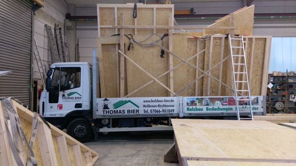 Holzplatten von Thomas Bier Zimmergeschäft