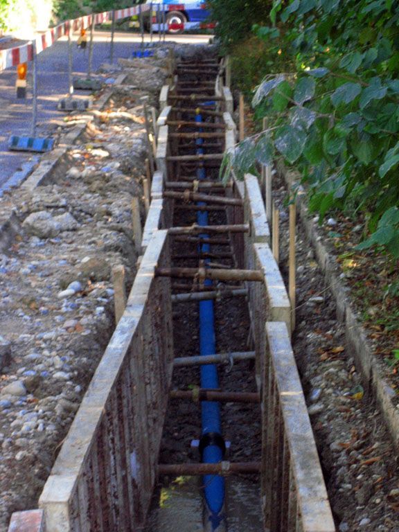 Werkleitungen - Paul Gschwind AG in Therwil