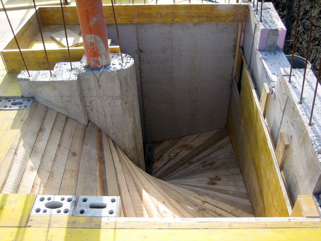 gewundeneTreppen-Schalung - Paul Gschwind AG in Therwil