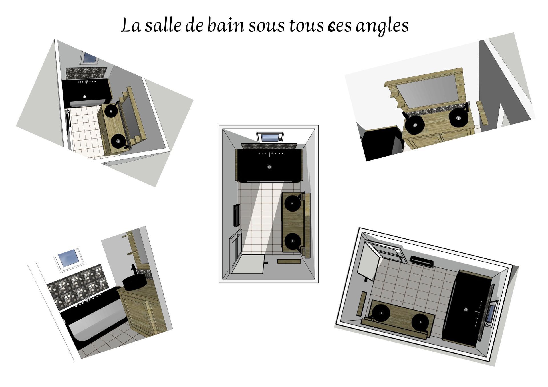 Rénovation de salle de bains - plan