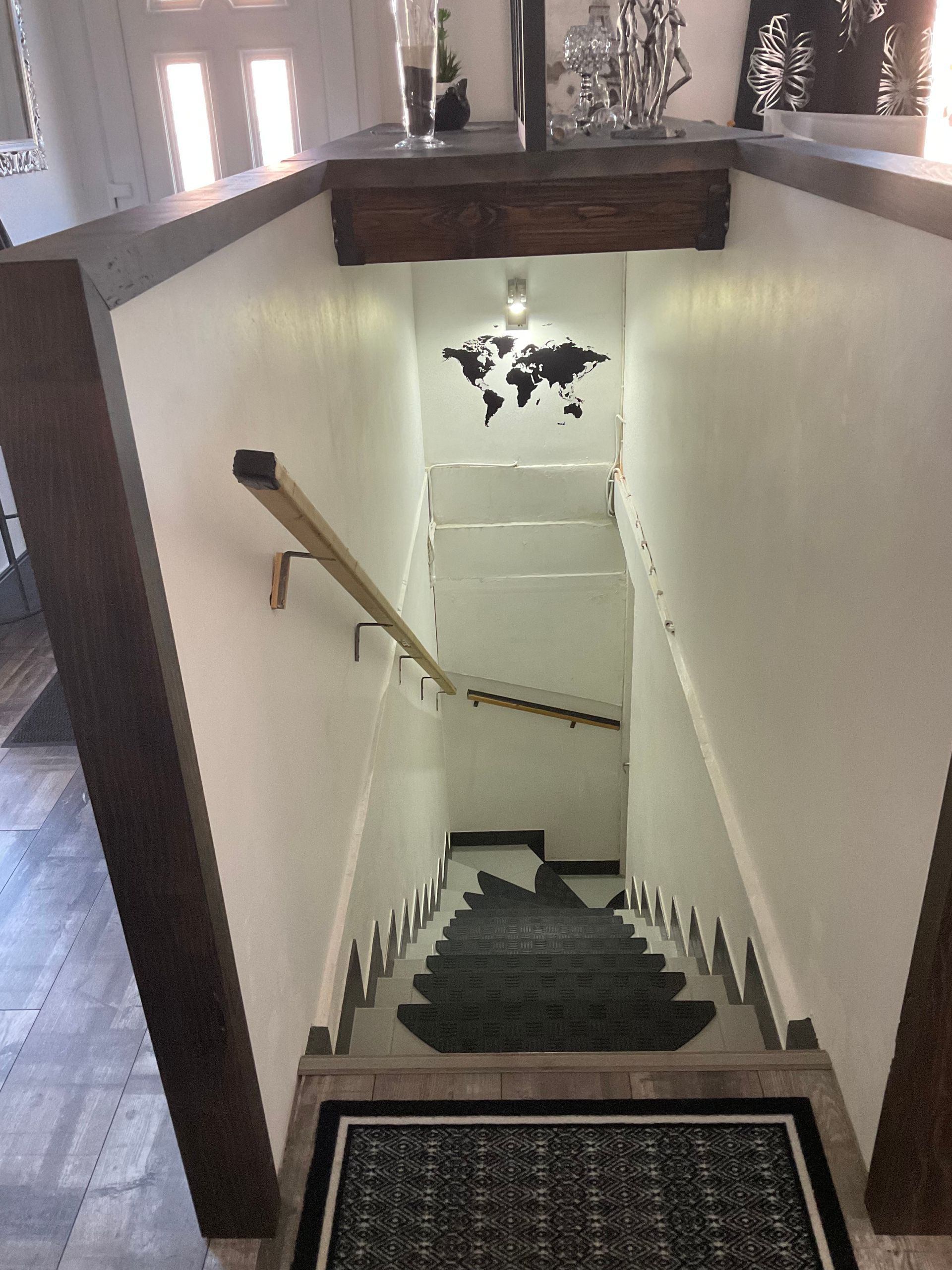 Rénovation escalier - avant