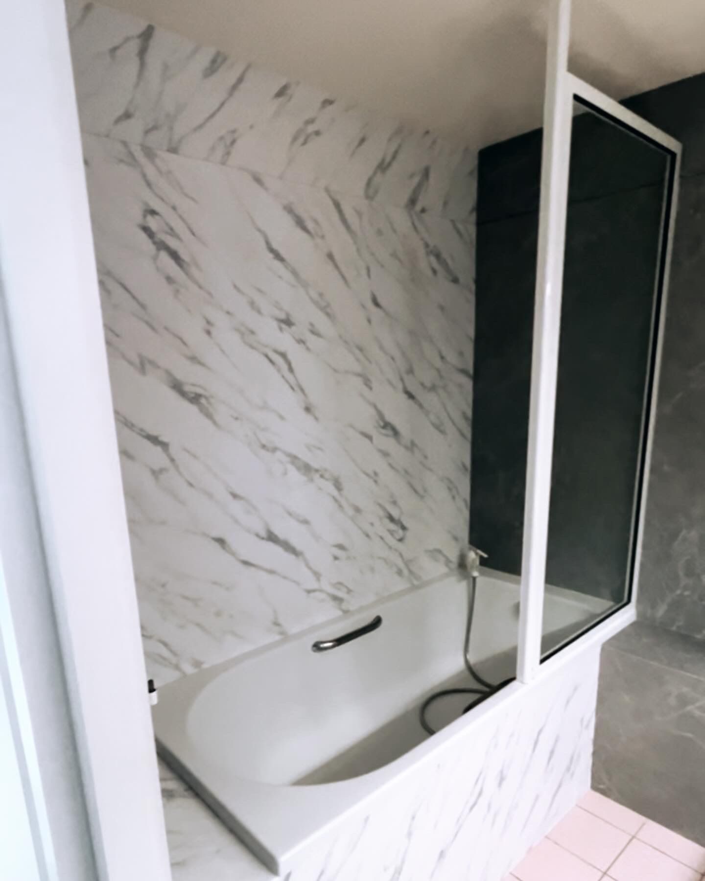 Recouvrement de faïence - après