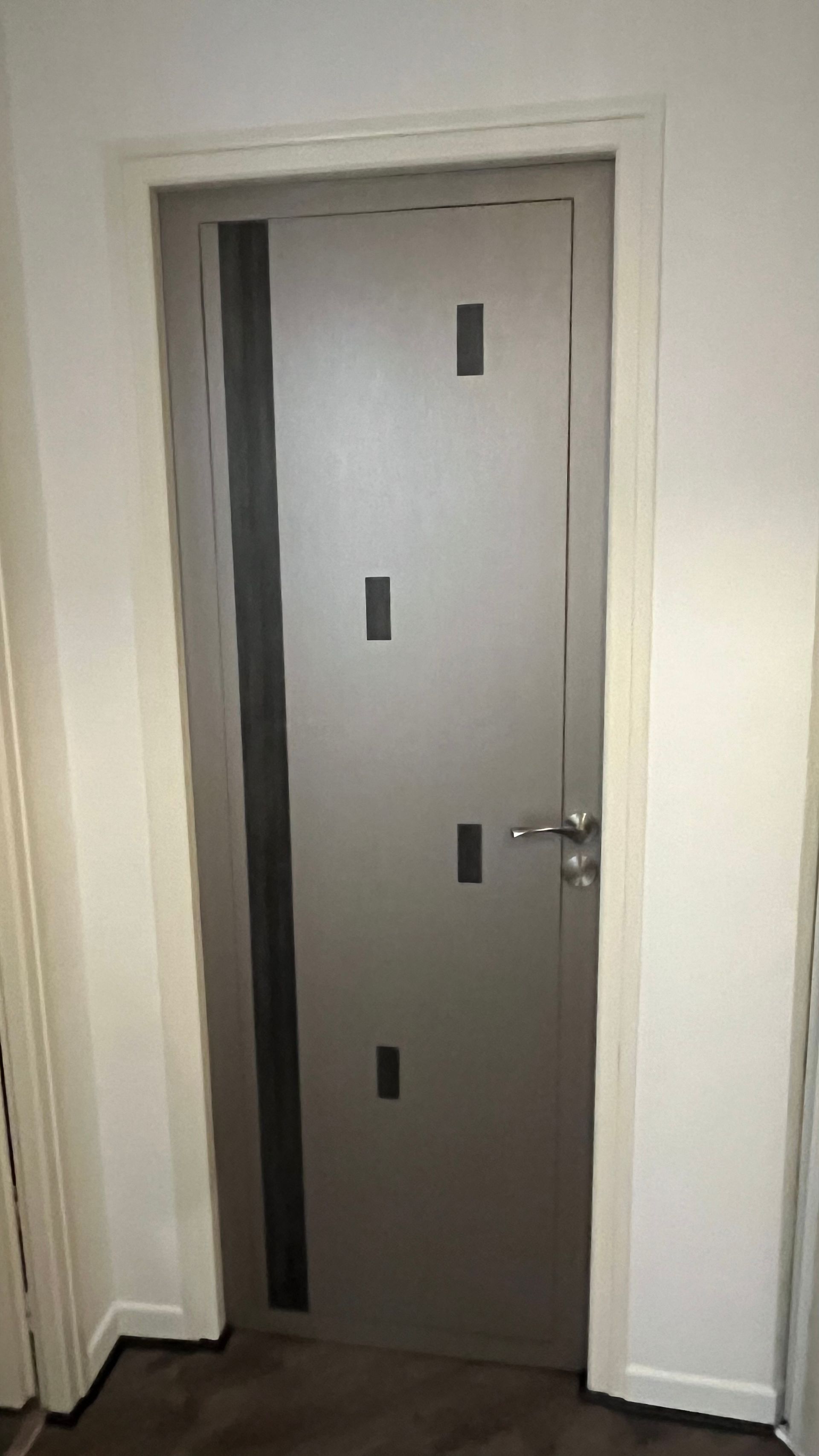 Rénovation d'une porte