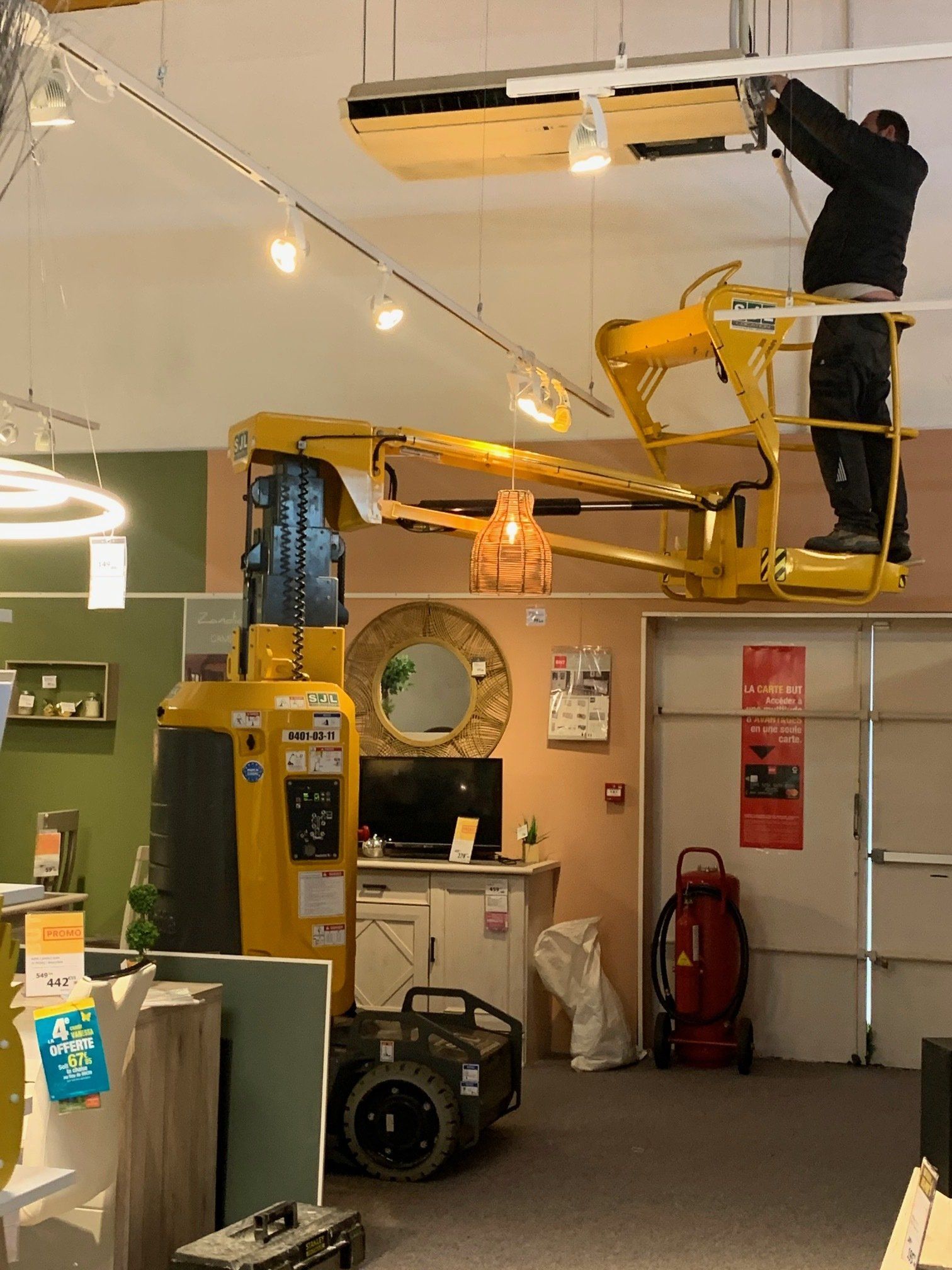 Installation d'équipement