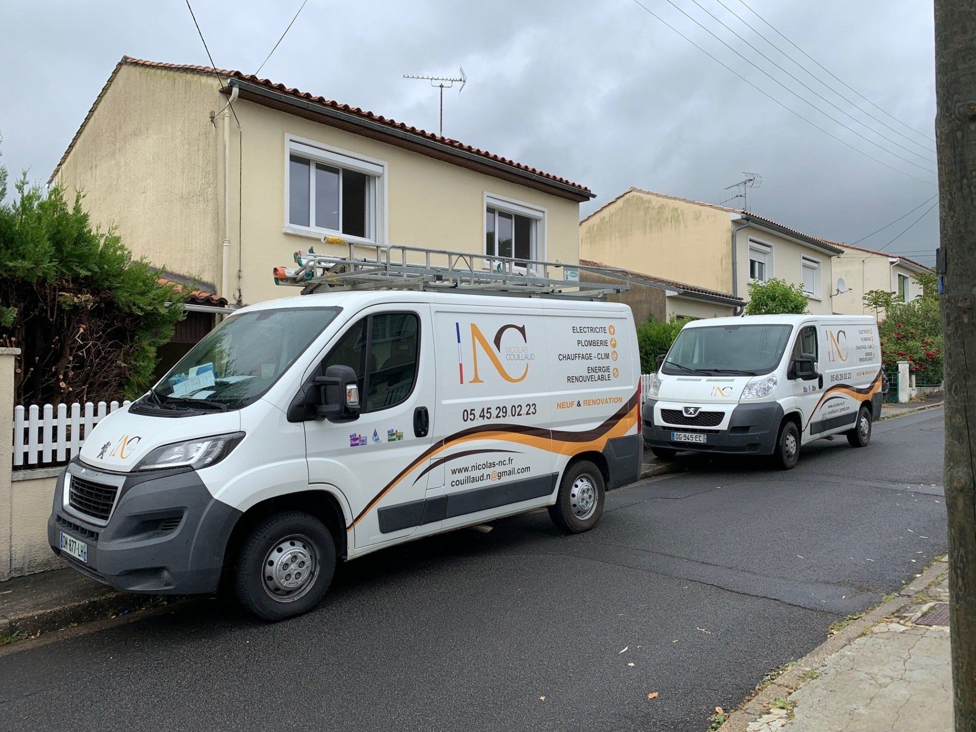 Dépannage chez un particulier