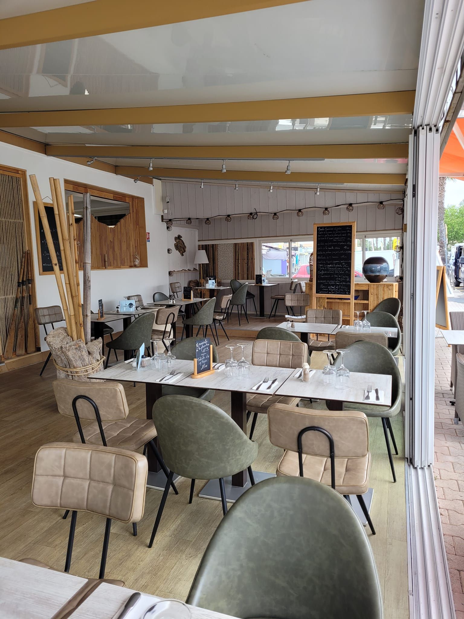 Intérieur du restaurant