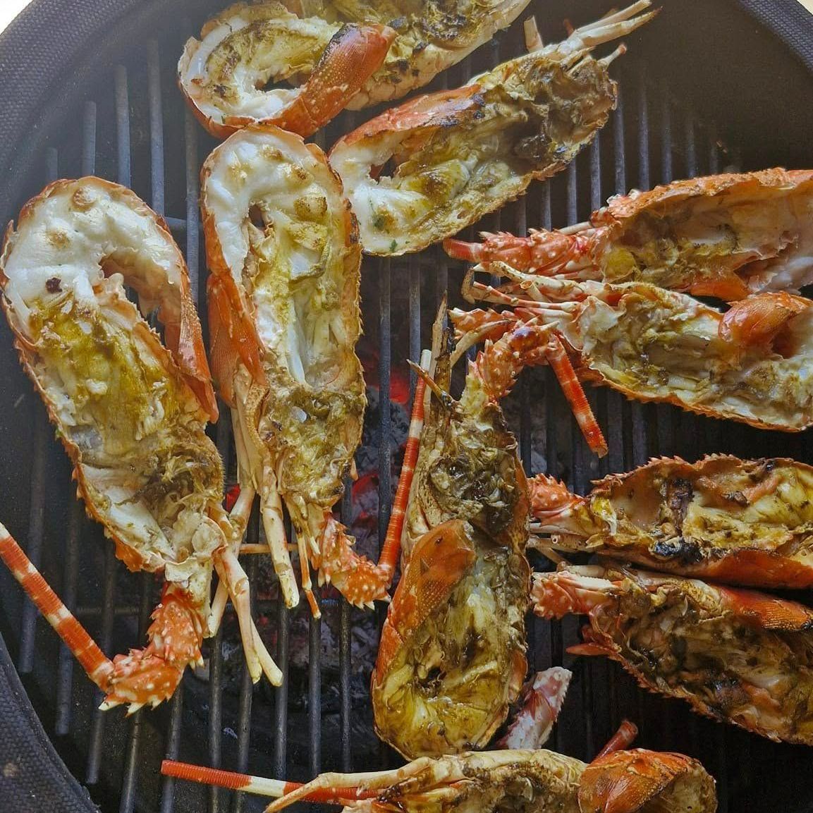 Gambas à la braise
