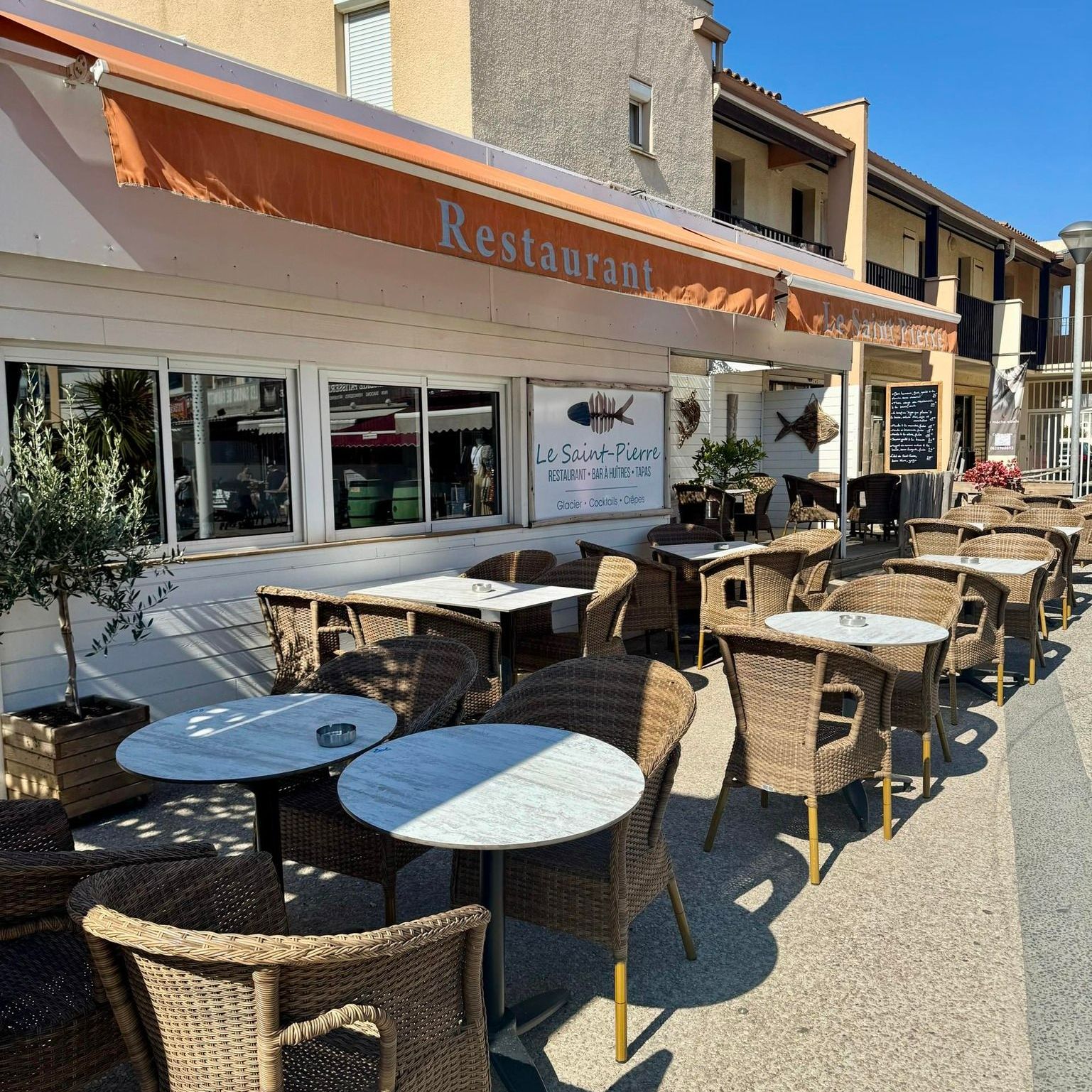 Terrasse du restaurant