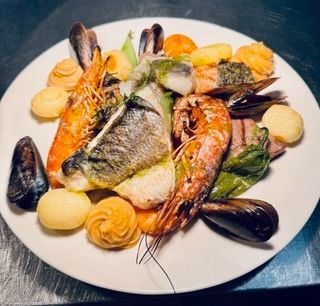 Assiette de saumon