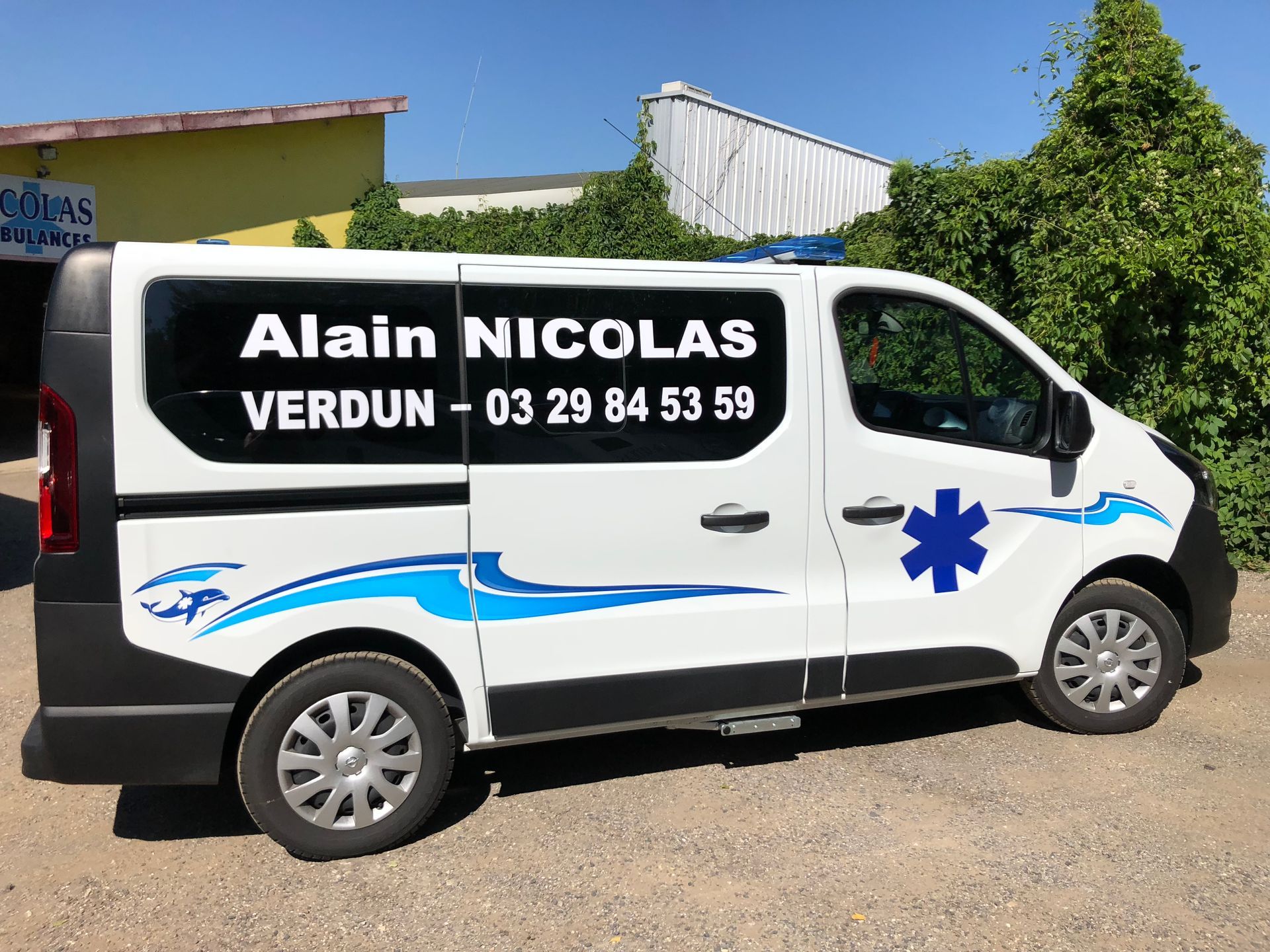 Une ambulance