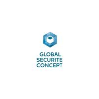 C'est un logo pour une entreprise appelée global securite concept.