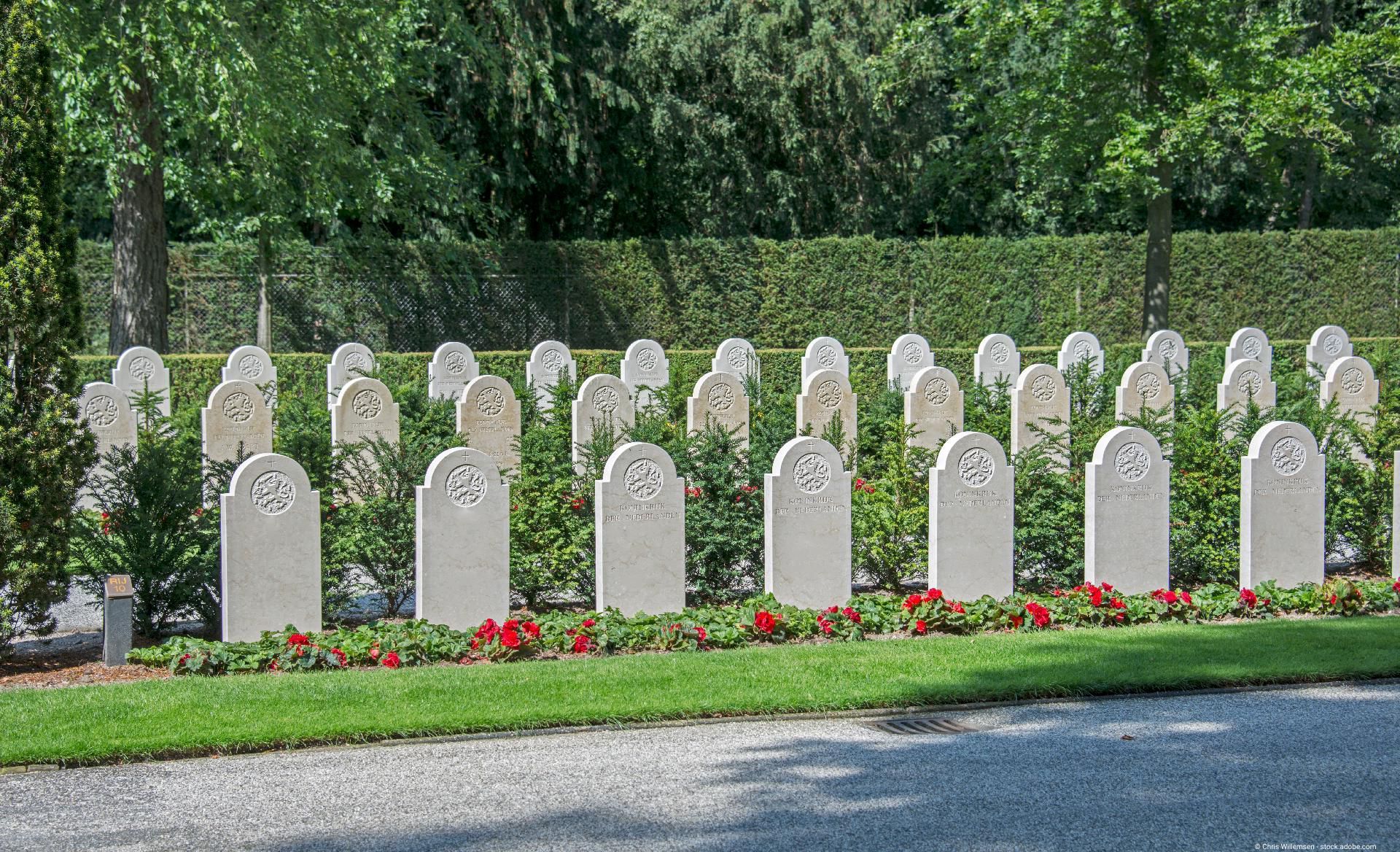 Foto eines Ausstellungsraumes mit einer Wandhalterung für Särge
