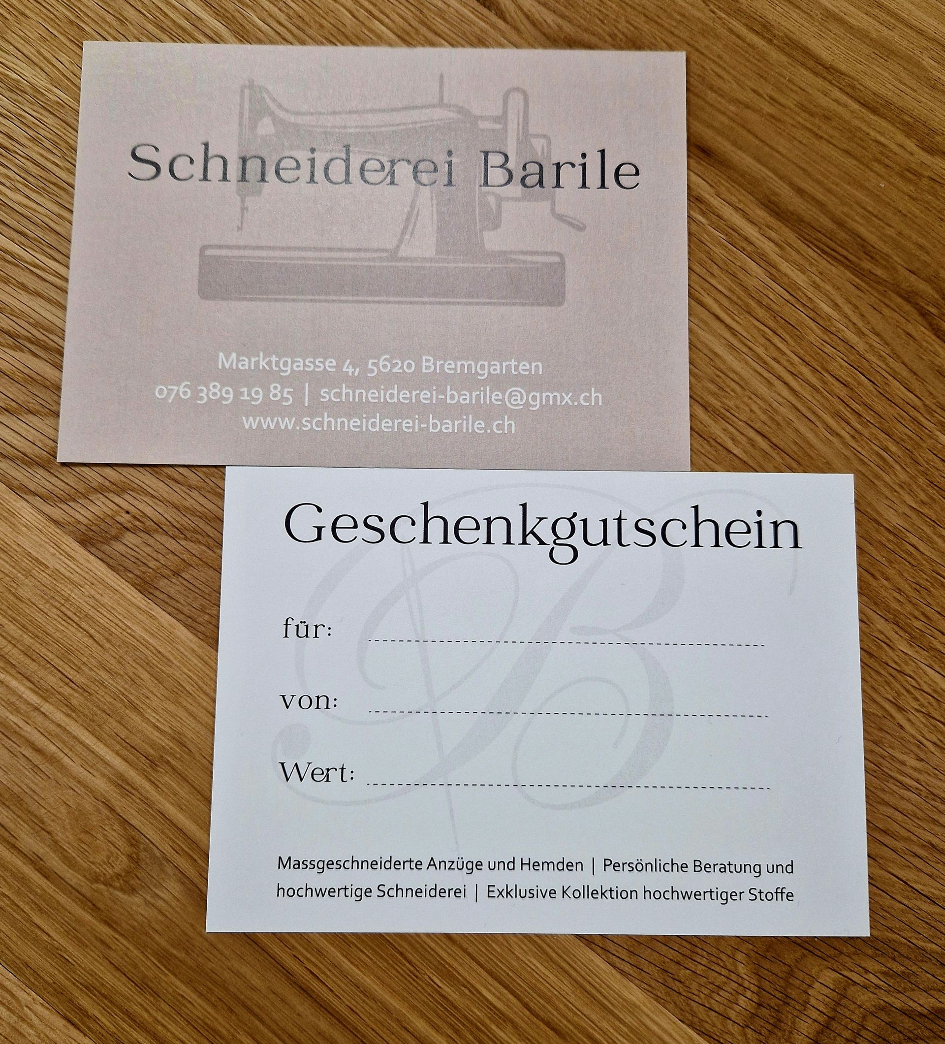 Wähle unseren Gutschein, um ein Geschenk zu machen.