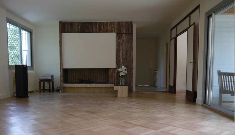 Grand pièce après rénovation