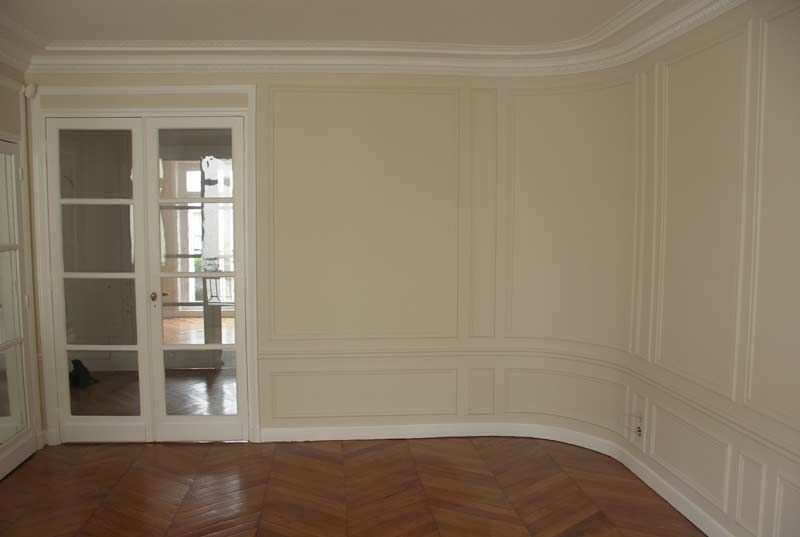 Cloison arrondie d'une salle