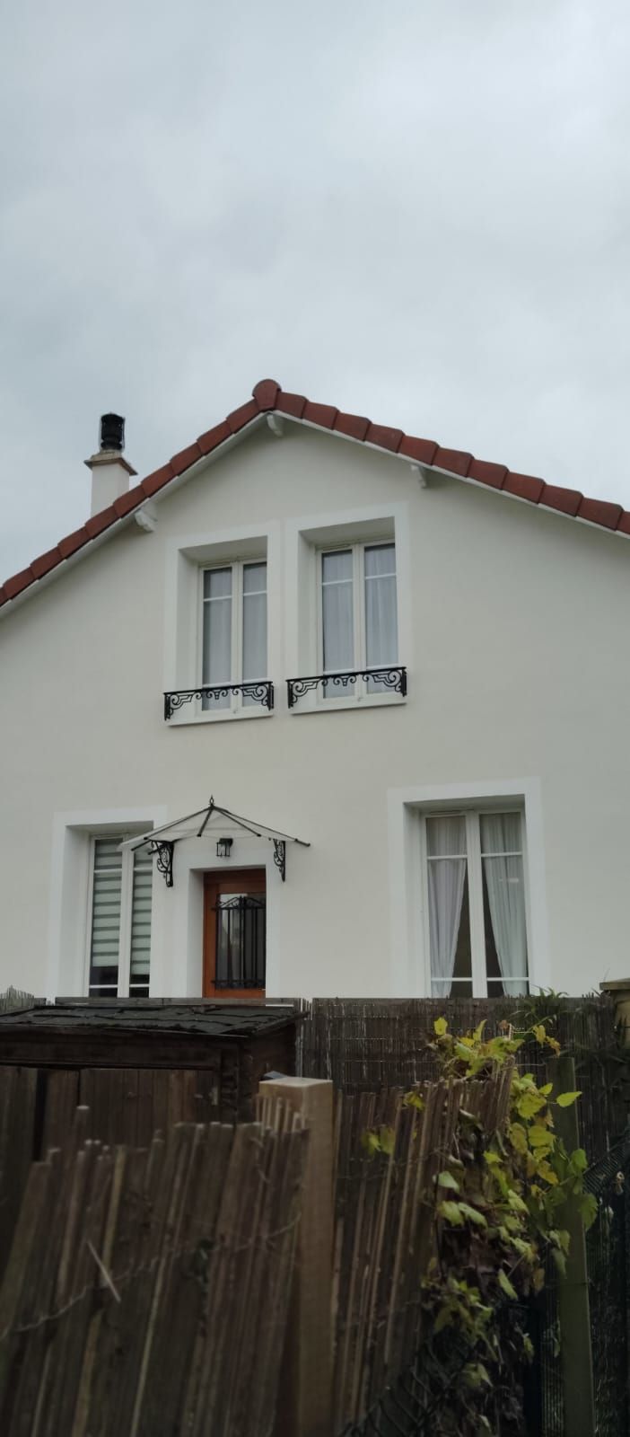 Façade d'une maison