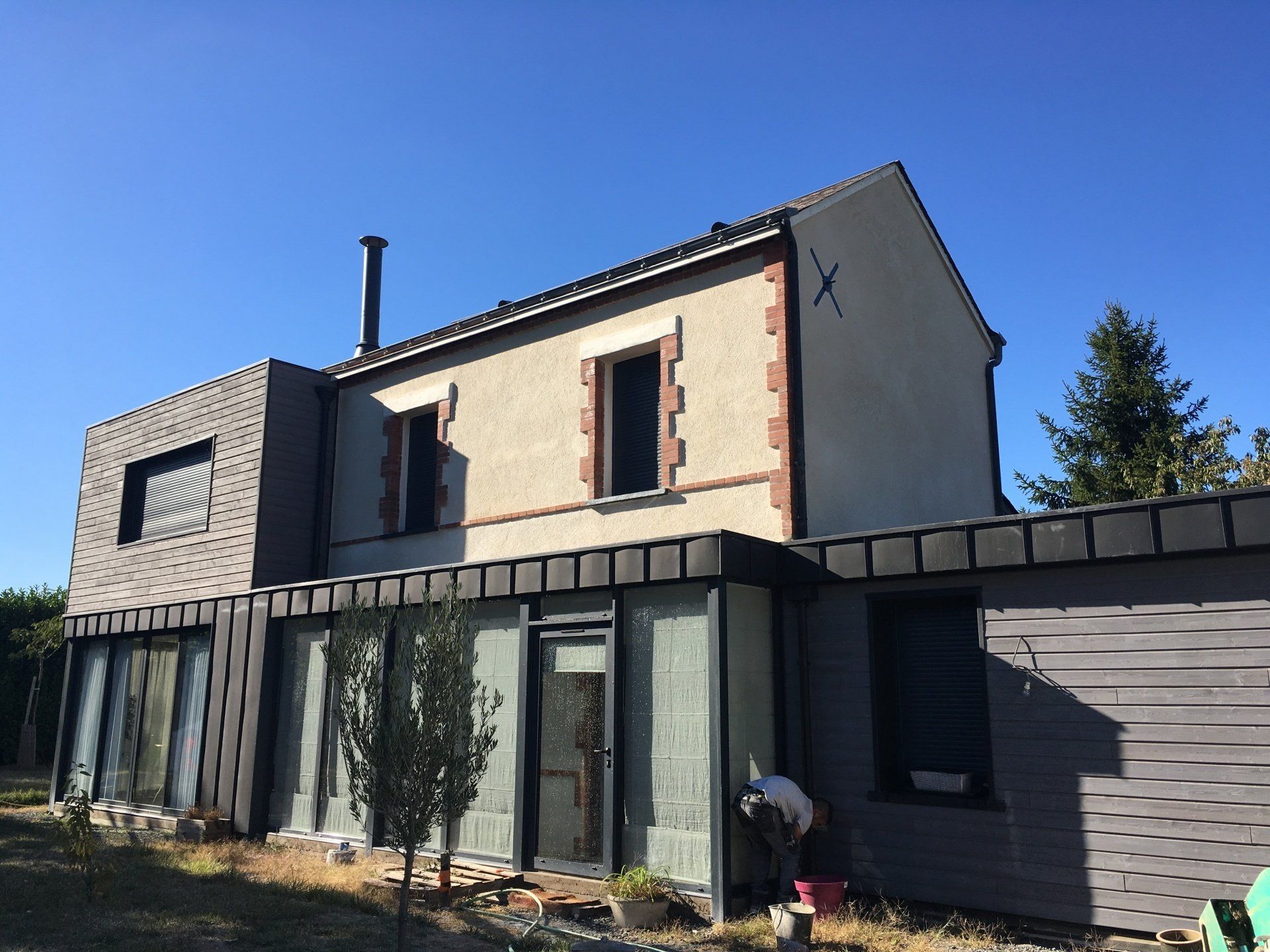 Extension d'une maison