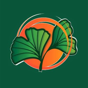 Logo Au Service Du Paysage sur fond vert.