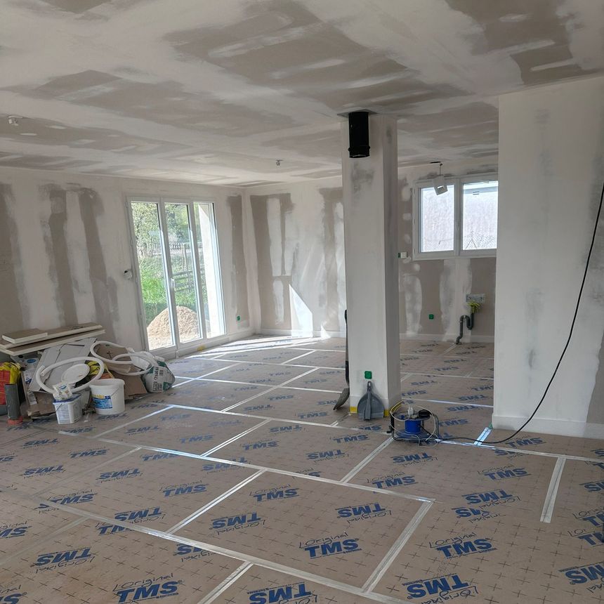 Un chantier de rénovation intérieure