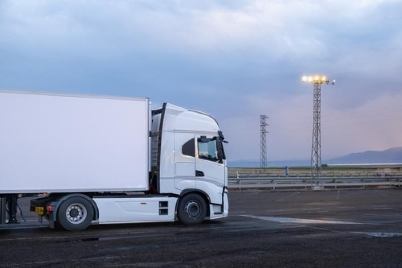 Un camion citerne