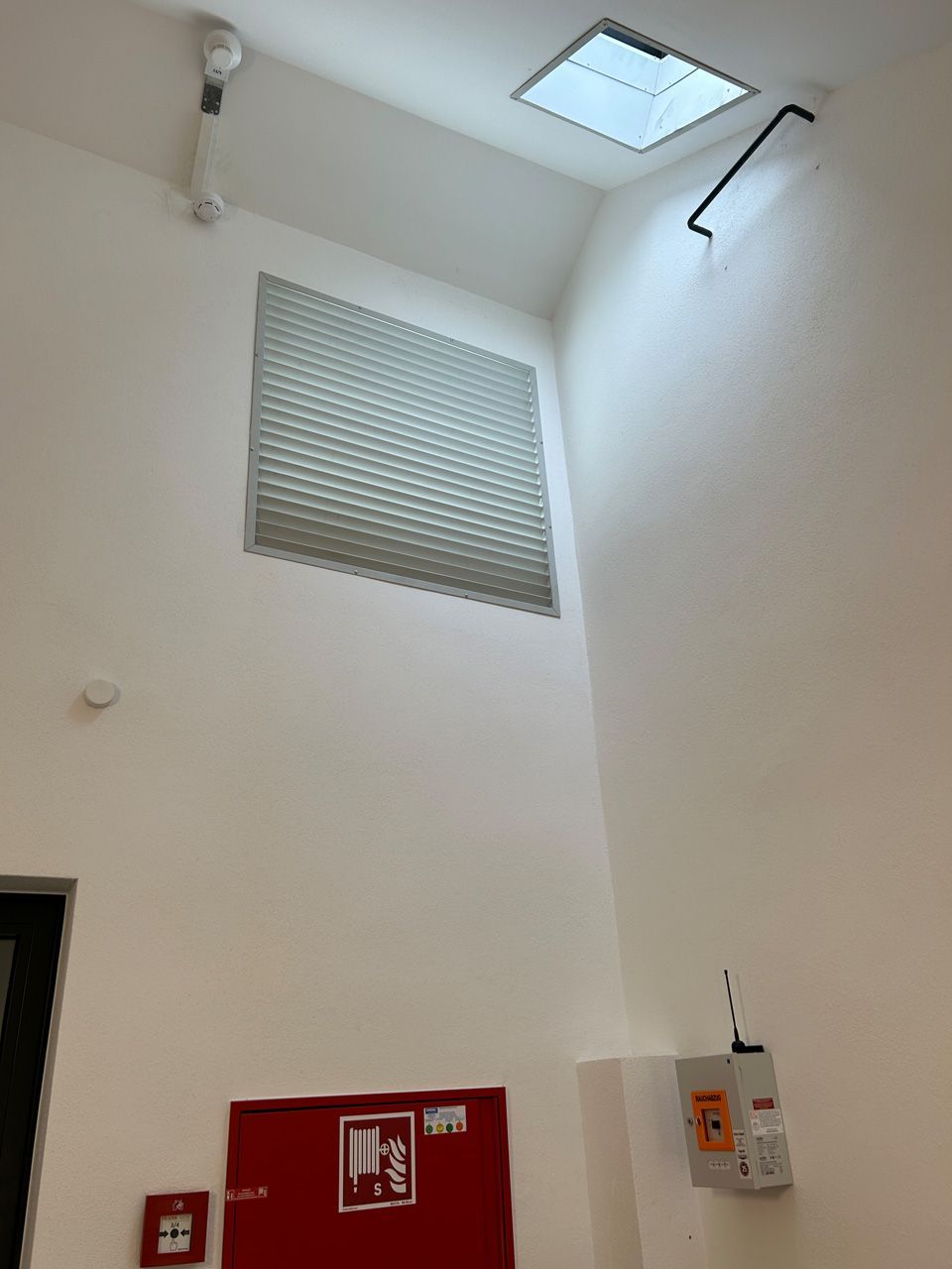 Treppenraumentrauchung