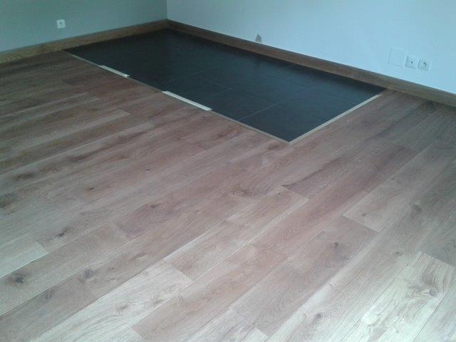 Pose de revêtement de sol