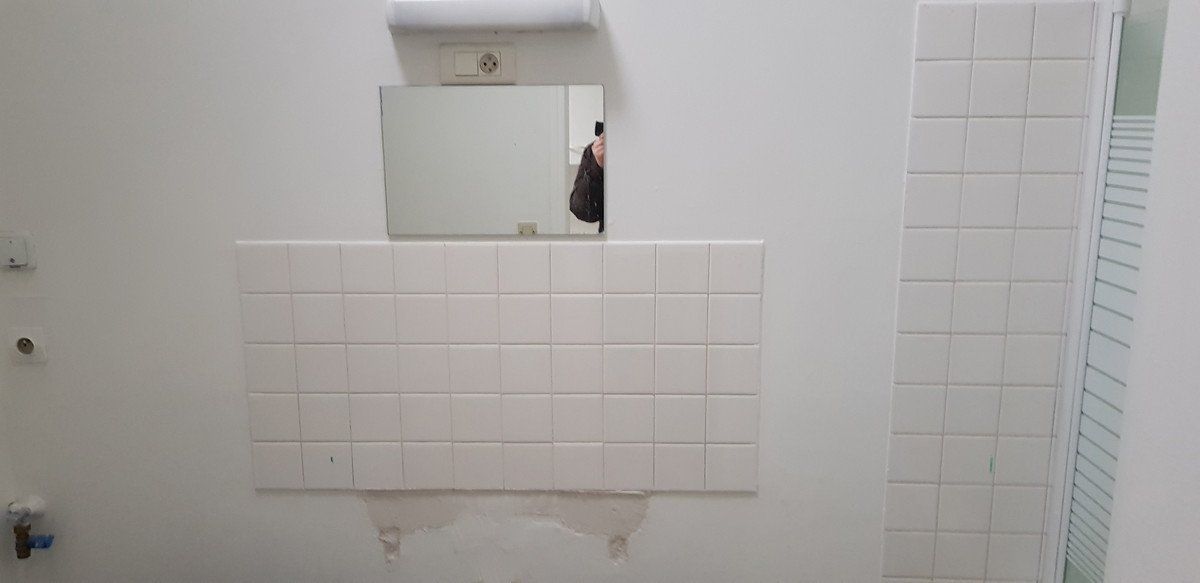 rénovation de salle de bains - avant travaux