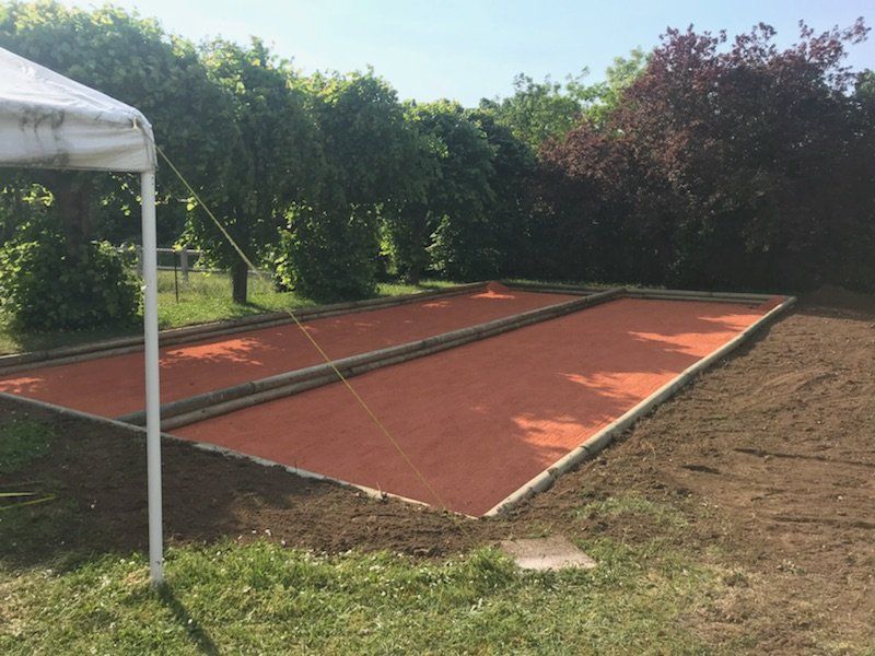 terrain de pétanque