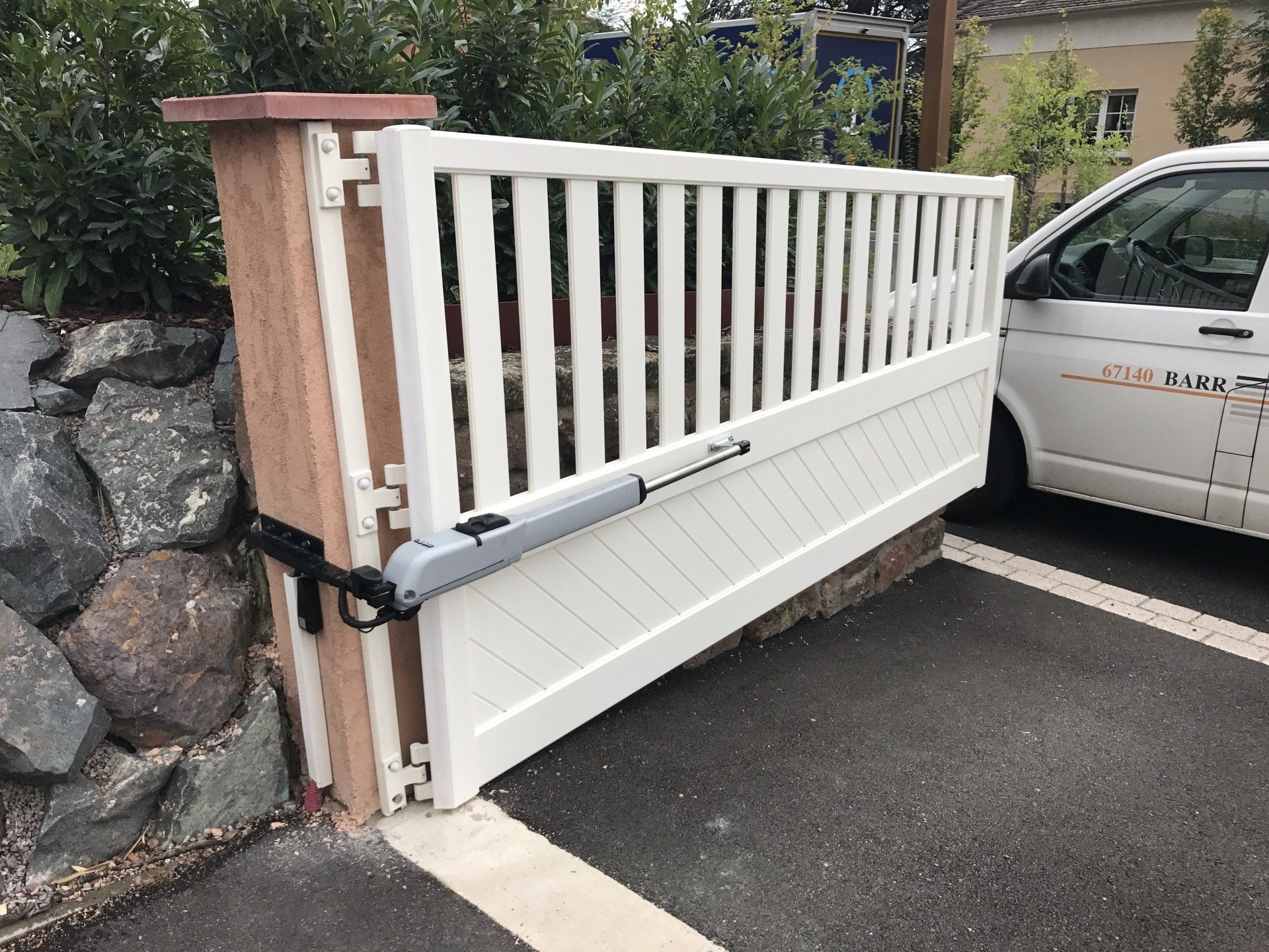 Pose de portail et motorisation particulier