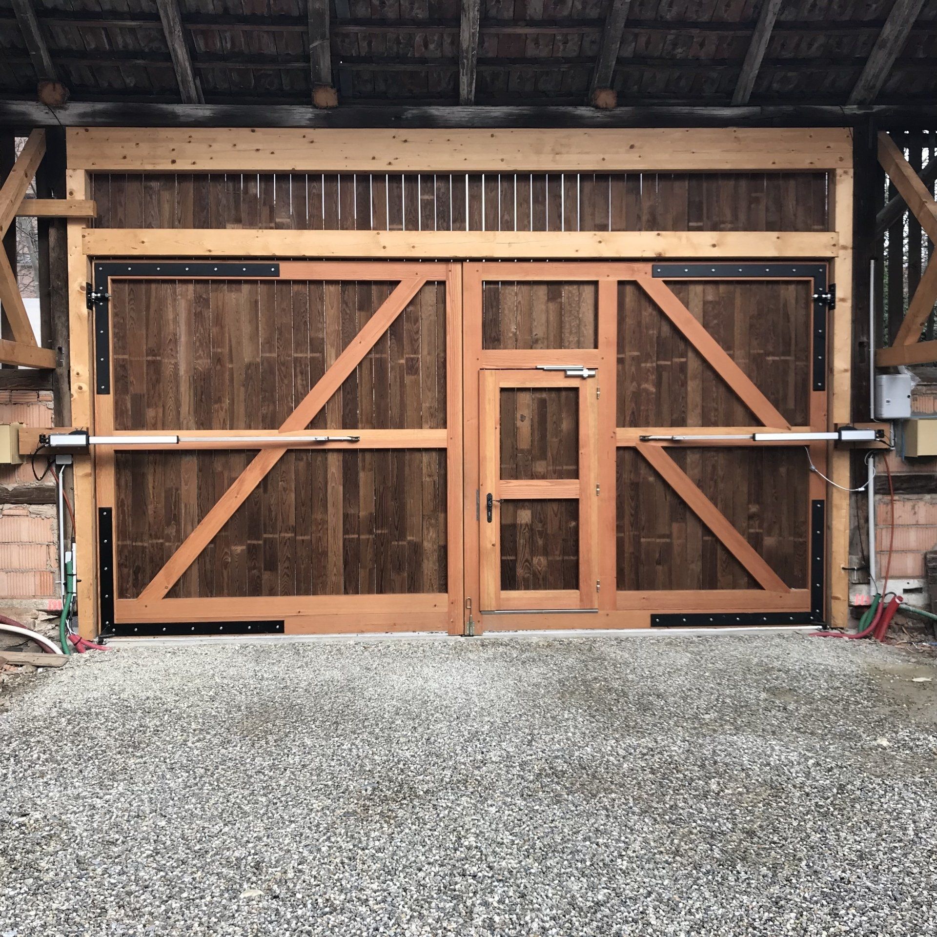 Motorisation portail battant