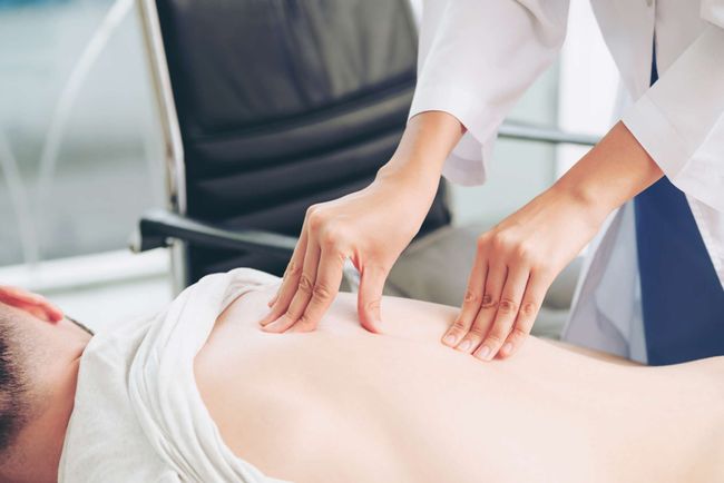 Rückenmassage Physiotherapie