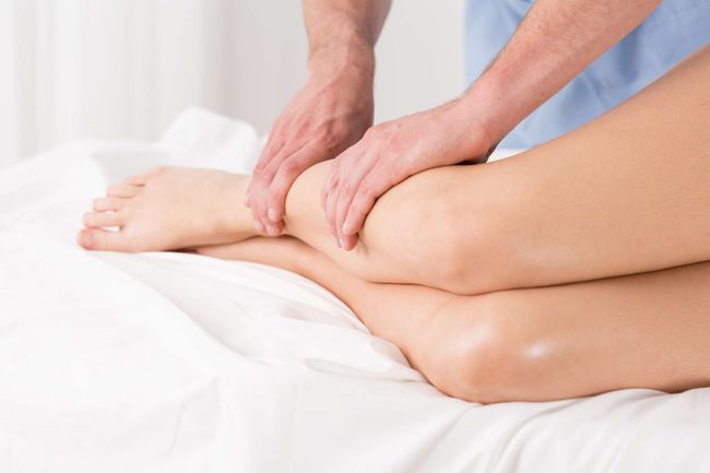 Massage Physiotherapie Beine