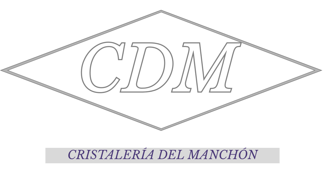 Logo: "CDM" inside a diamond shape; "Cristaler&iacute;a del Manch&oacute;n" below.