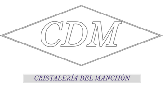 Logo: "CDM" inside a diamond shape; "Cristalería del Manchón" below.