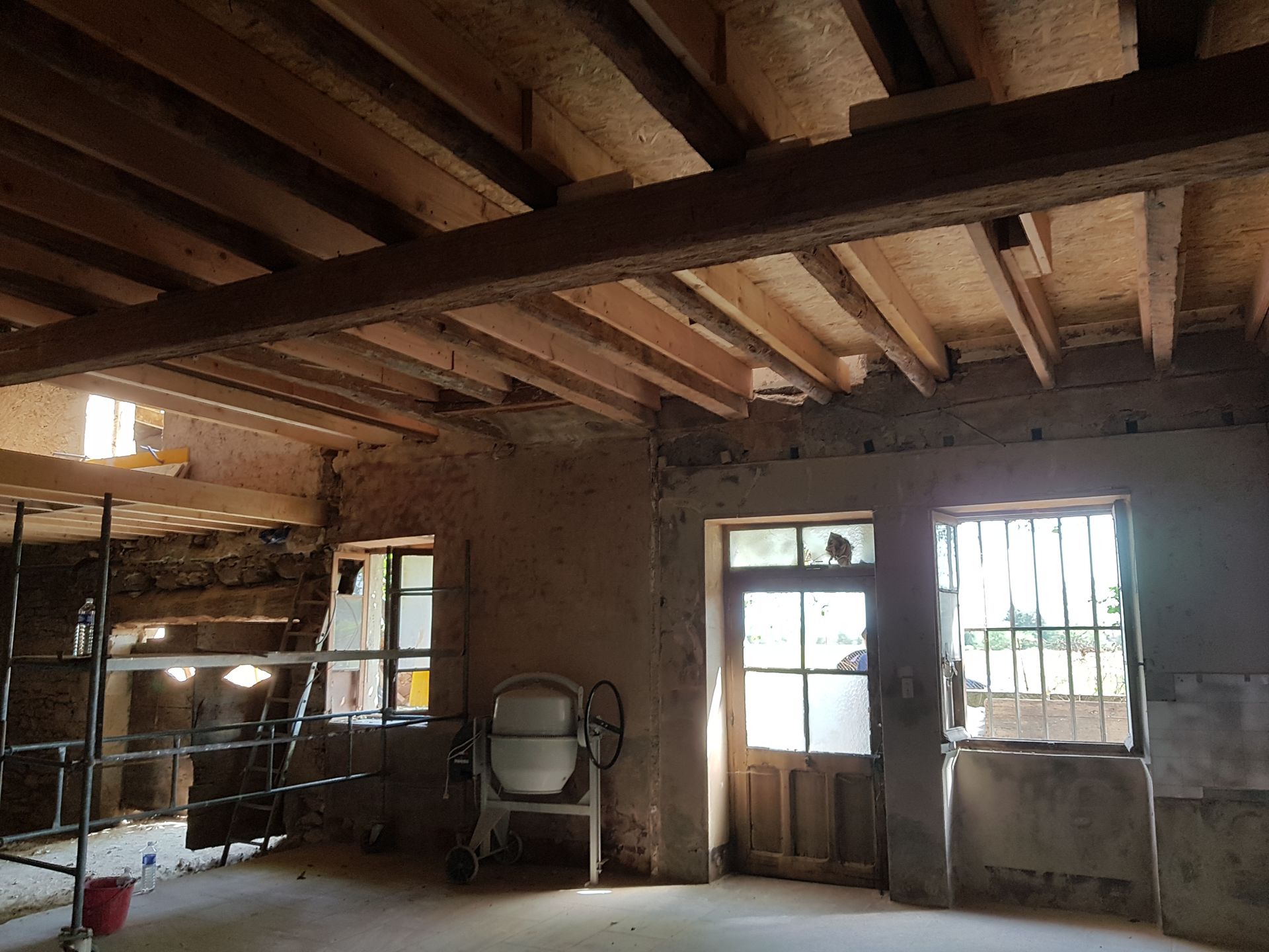 Combles aménagés, fin des travaux