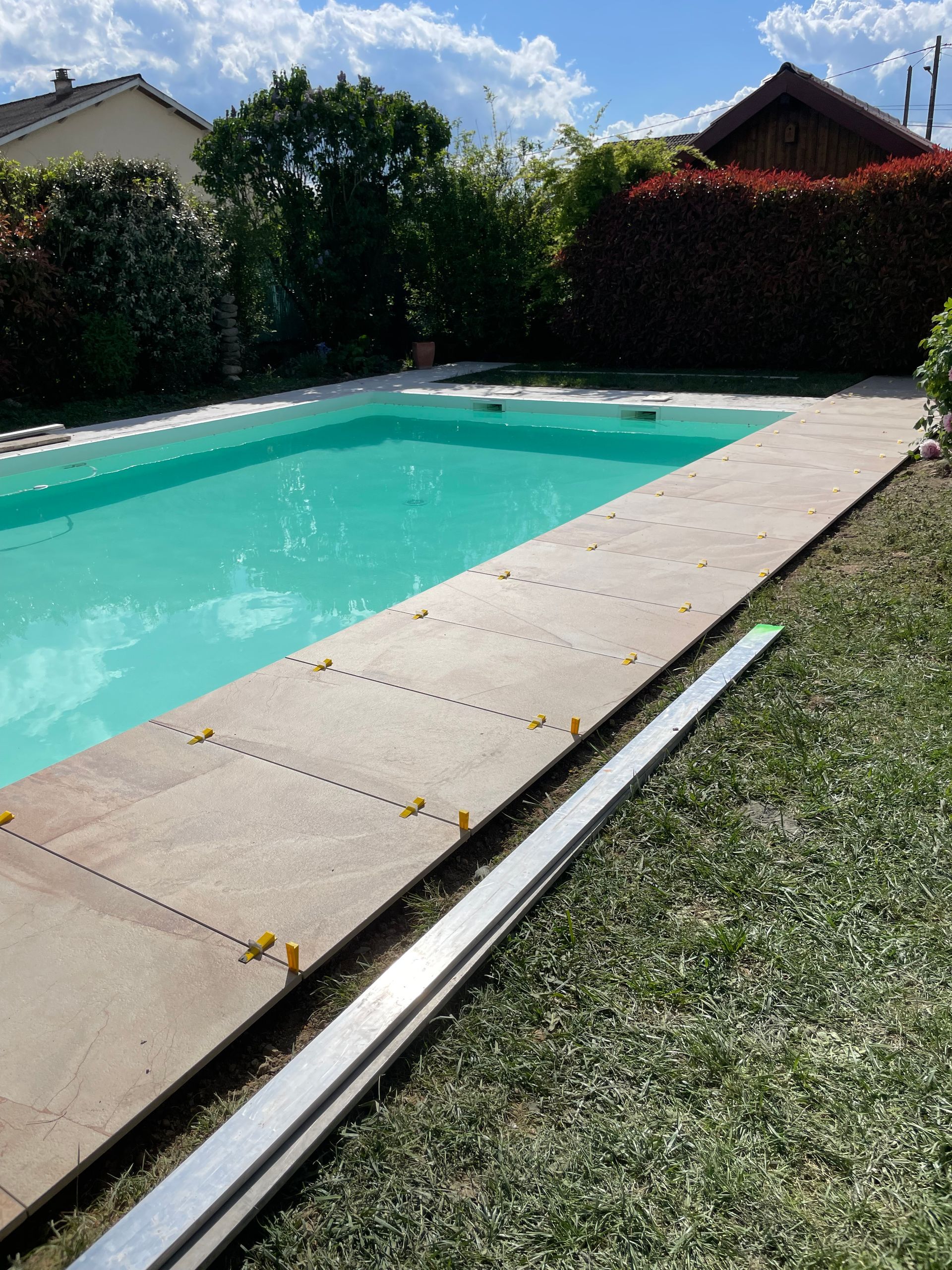 Dallage de piscine