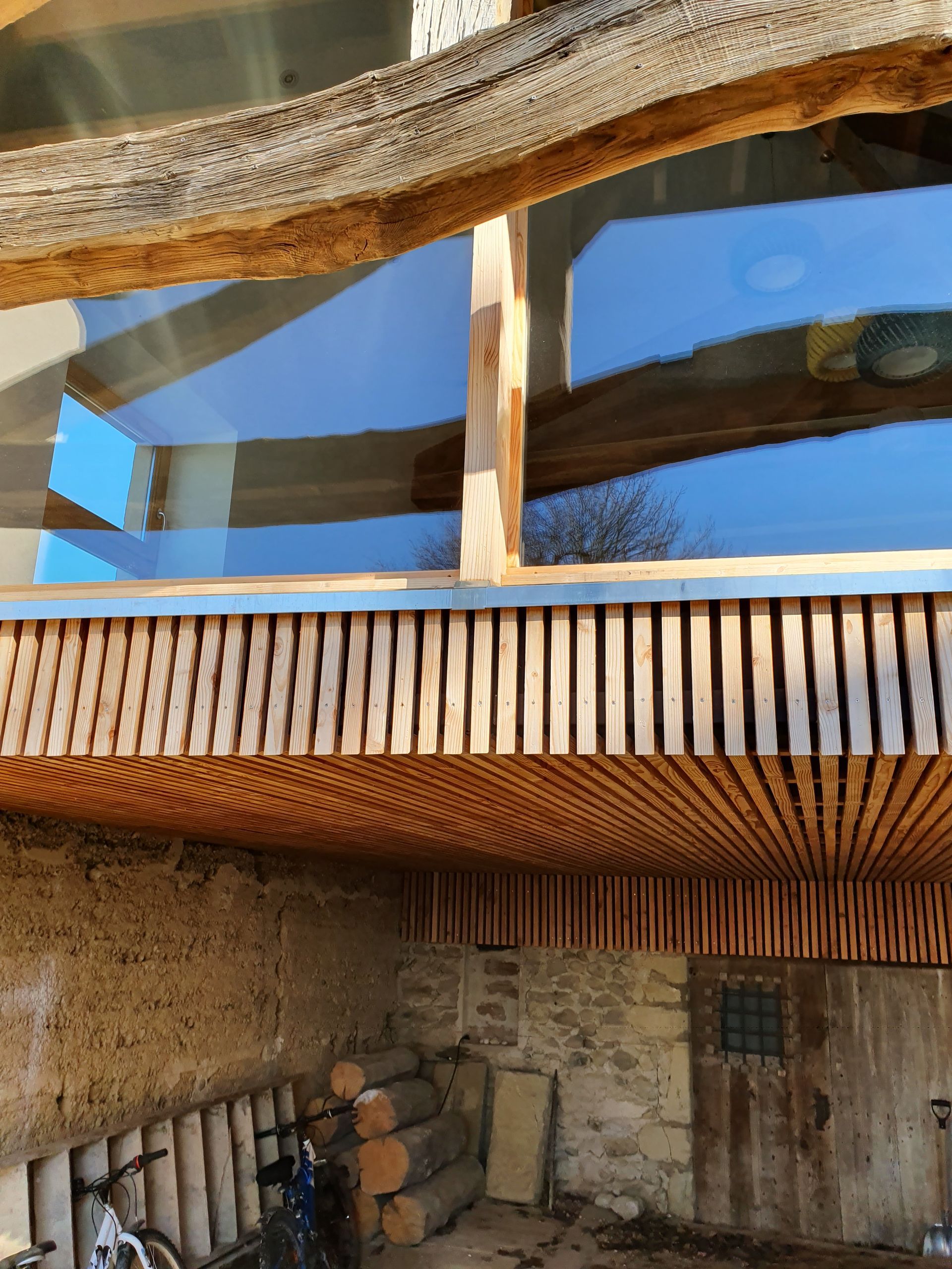 Fin des travaux après la pose de vitrages